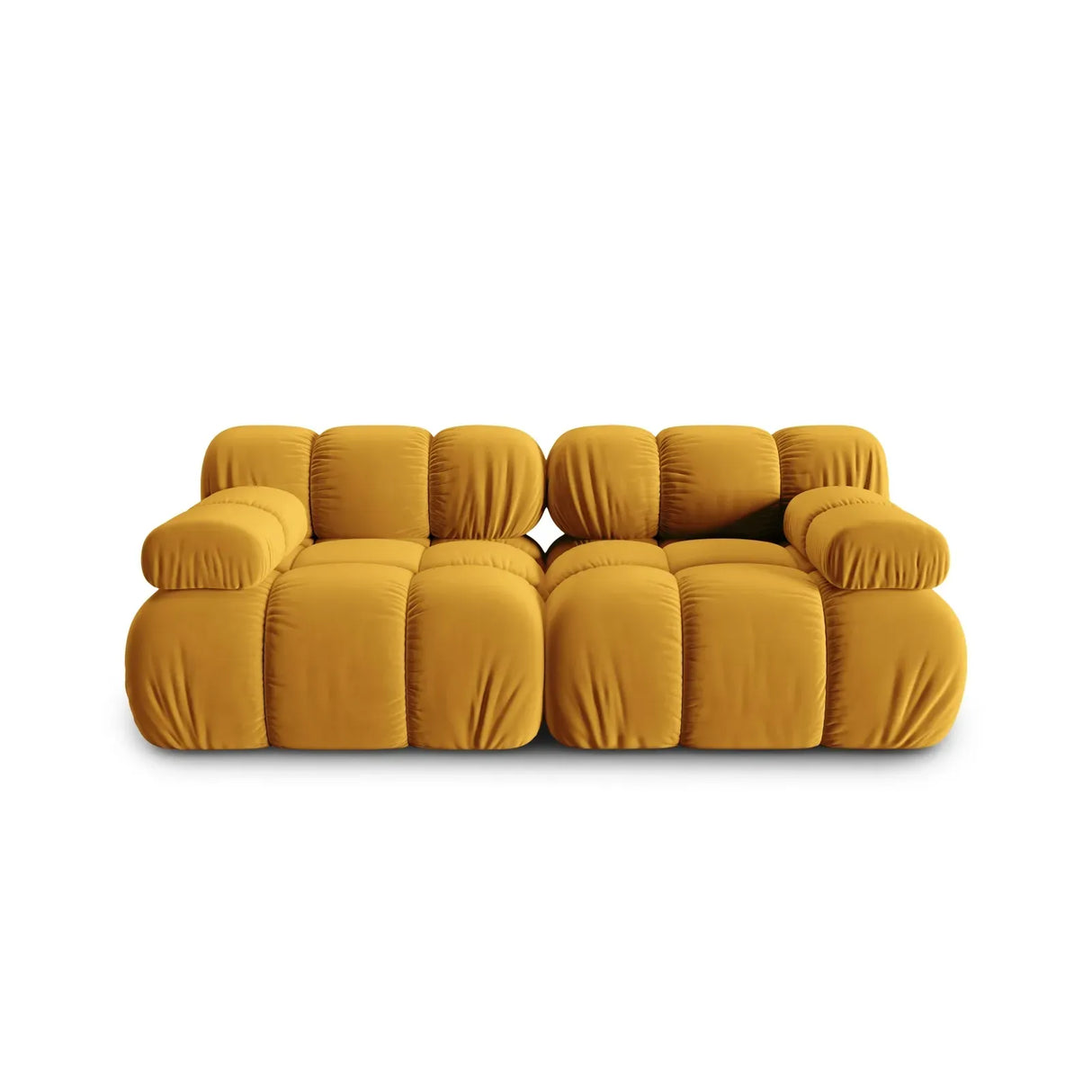 Bellis Modulares 2-Sitzer Sofa 188 cm mit Samtbezug oder 3D-Stoff - ZEN ZONE Furniture