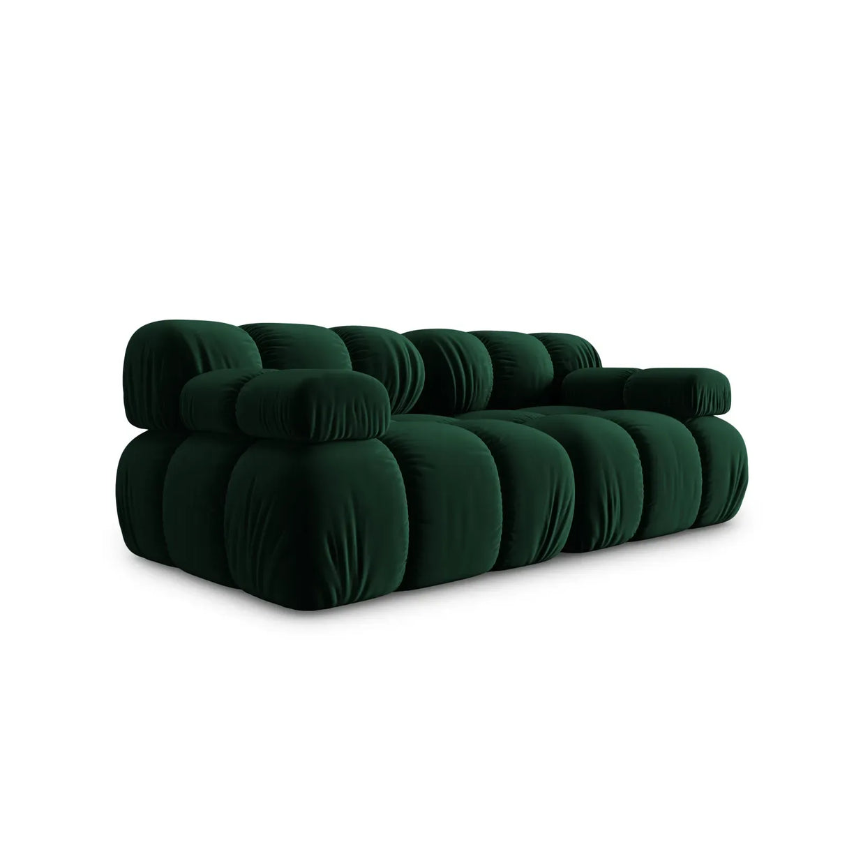Bellis Modulares 2-Sitzer Sofa 188 cm mit Samtbezug oder 3D-Stoff - ZEN ZONE Furniture
