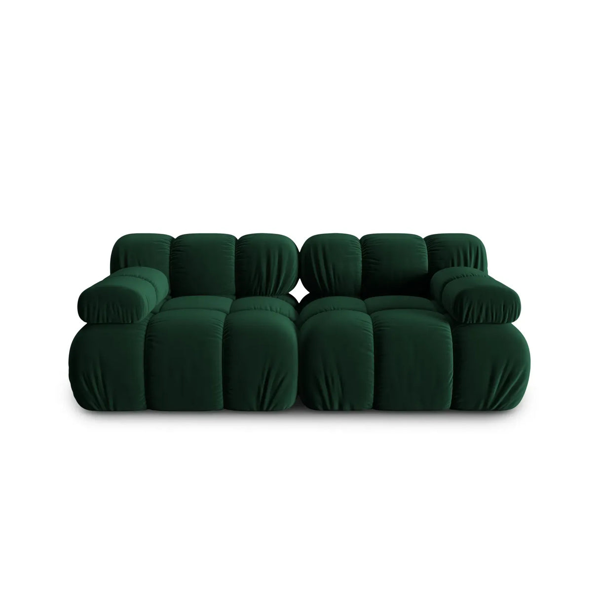 Bellis Modulares 2-Sitzer Sofa 188 cm mit Samtbezug oder 3D-Stoff - ZEN ZONE Furniture