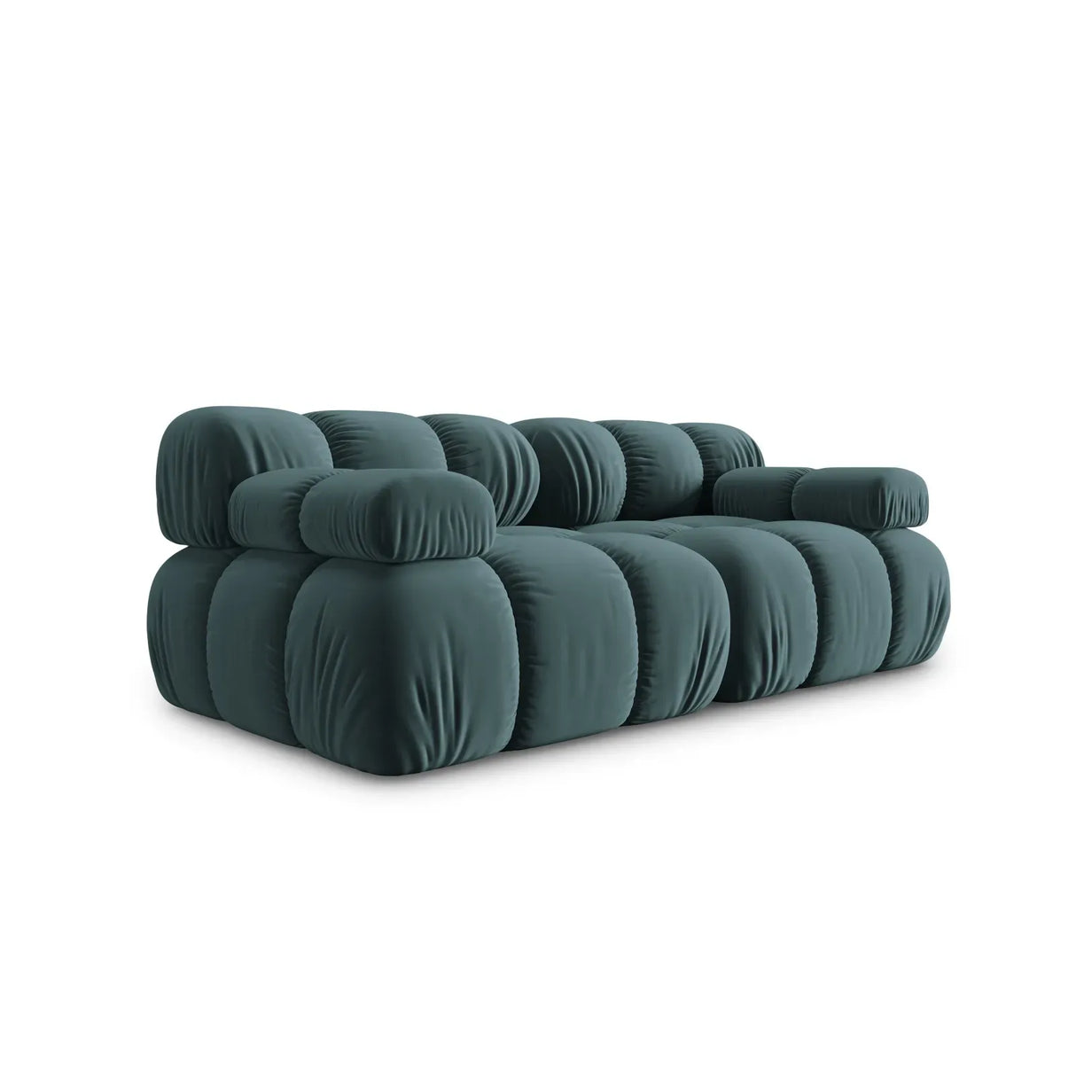 Bellis Modulares 2-Sitzer Sofa 188 cm mit Samtbezug oder 3D-Stoff - ZEN ZONE Furniture