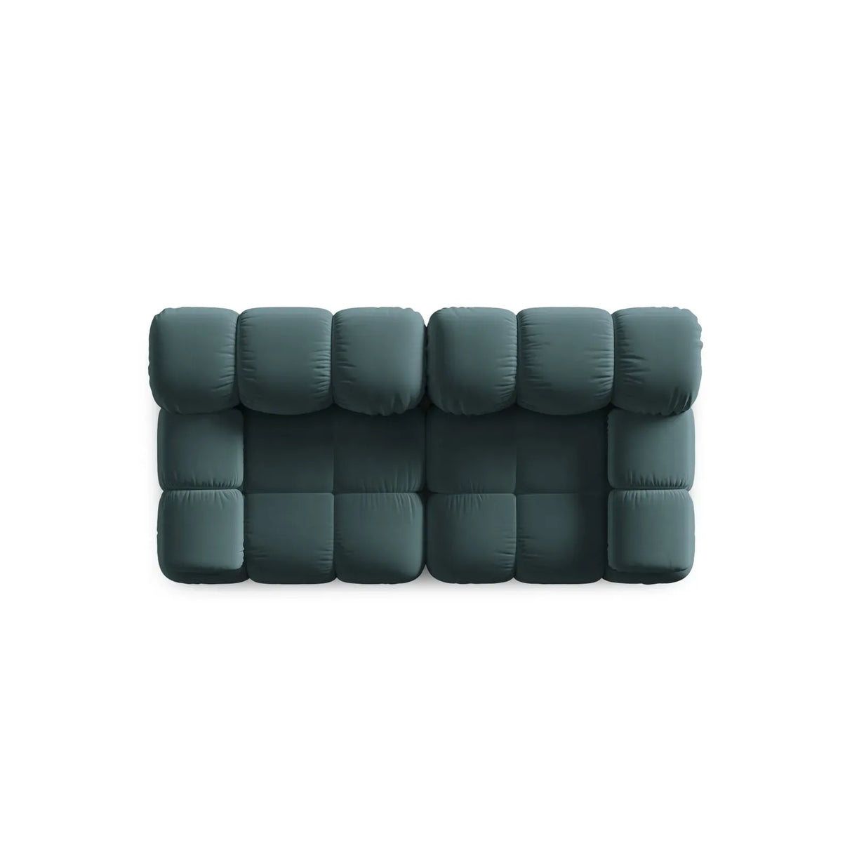 Bellis Modulares 2-Sitzer Sofa 188 cm mit Samtbezug oder 3D-Stoff - ZEN ZONE Furniture