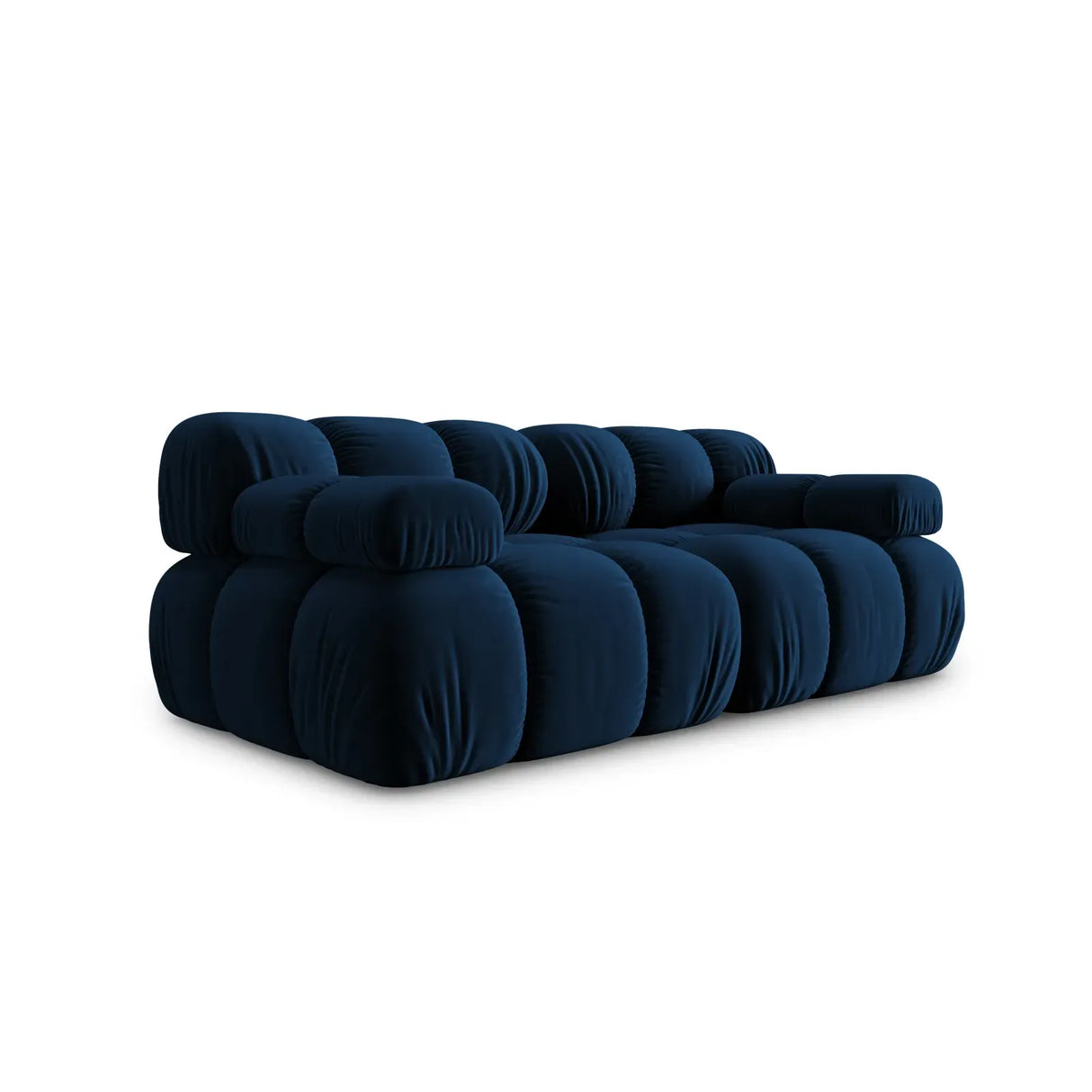 Bellis Modulares 2-Sitzer Sofa 188 cm mit Samtbezug oder 3D-Stoff - ZEN ZONE Furniture