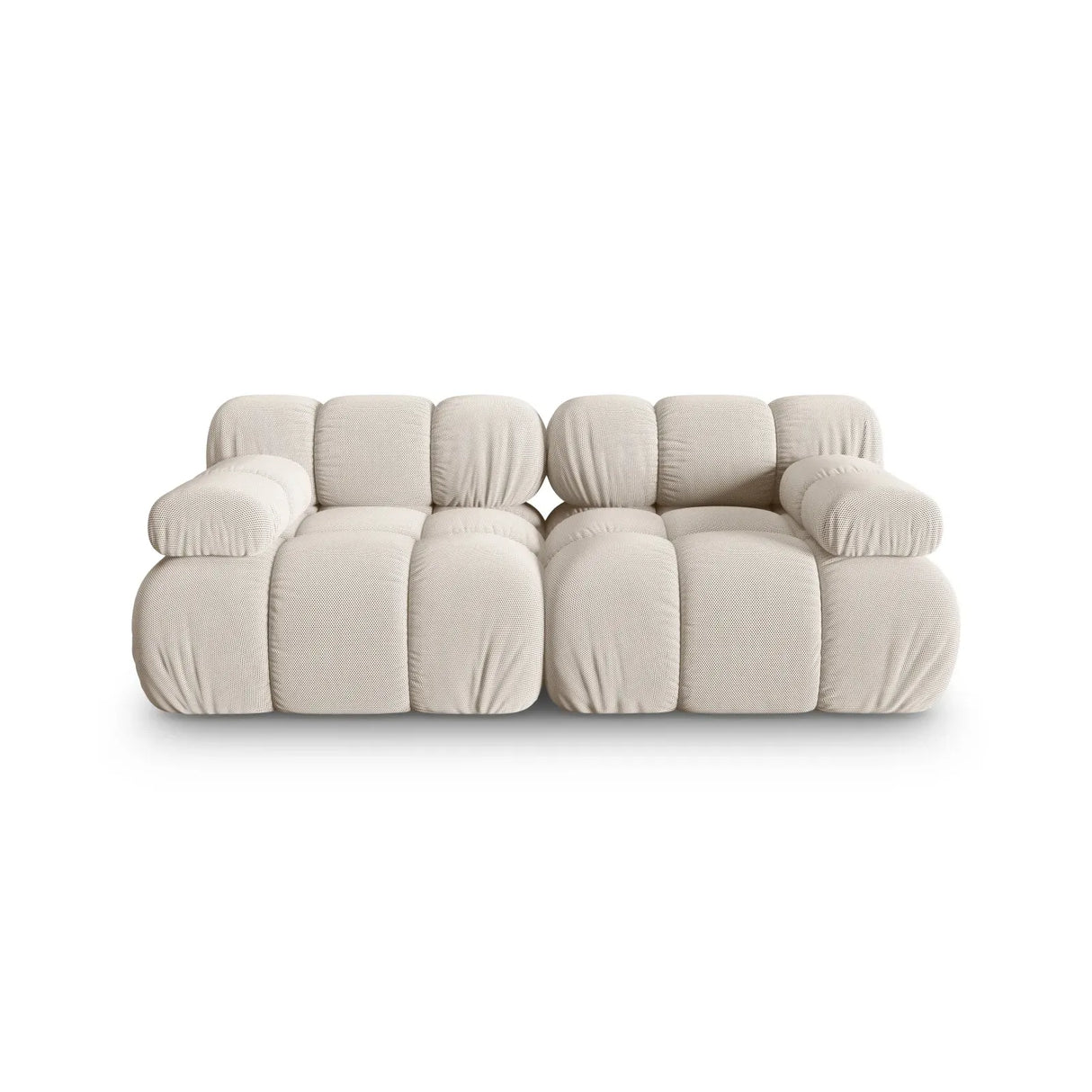 Bellis Modulares 2-Sitzer Sofa 188 cm mit Samtbezug oder 3D-Stoff - ZEN ZONE Furniture