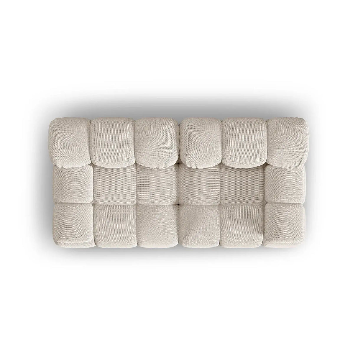 Bellis Modulares 2-Sitzer Sofa 188 cm mit Samtbezug oder 3D-Stoff - ZEN ZONE Furniture