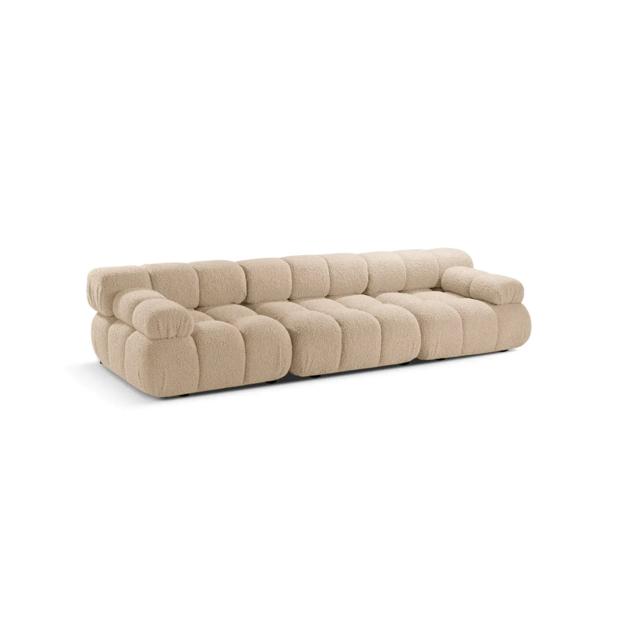 Bellis Modulares 3-Sitzer Sofa mit Boucle-Polsterung 282 cm - ZEN ZONE Furniture