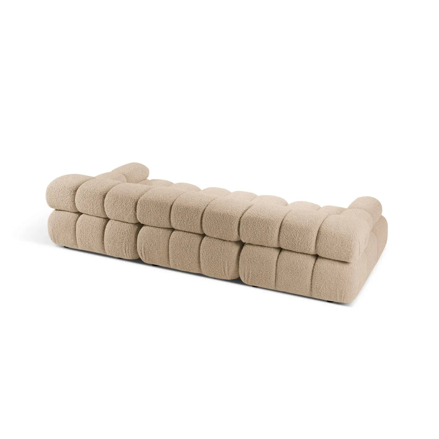 Bellis Modulares 3-Sitzer Sofa mit Boucle-Polsterung 282 cm - ZEN ZONE Furniture