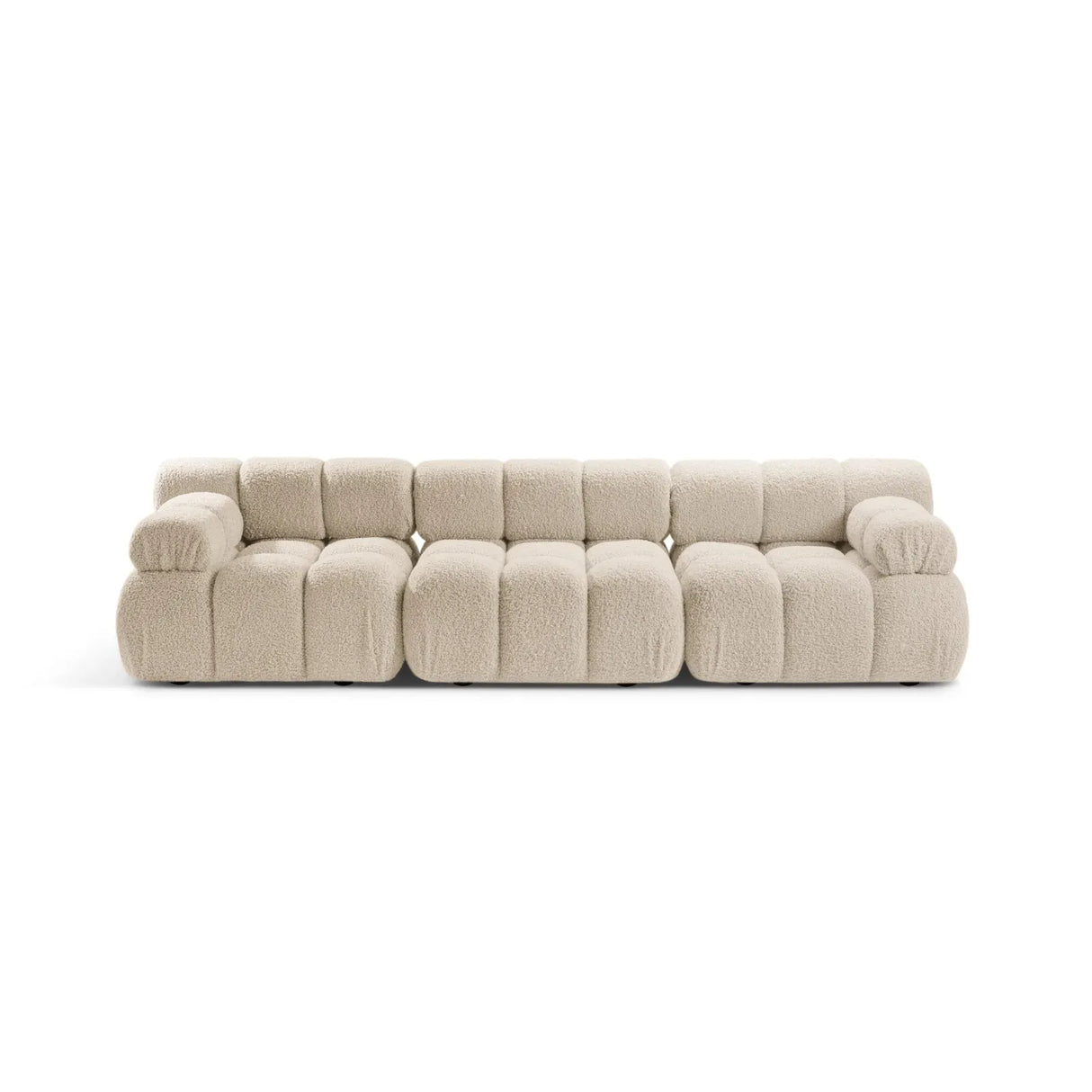 Bellis Modulares 3-Sitzer Sofa mit Boucle-Polsterung 282 cm - ZEN ZONE Furniture