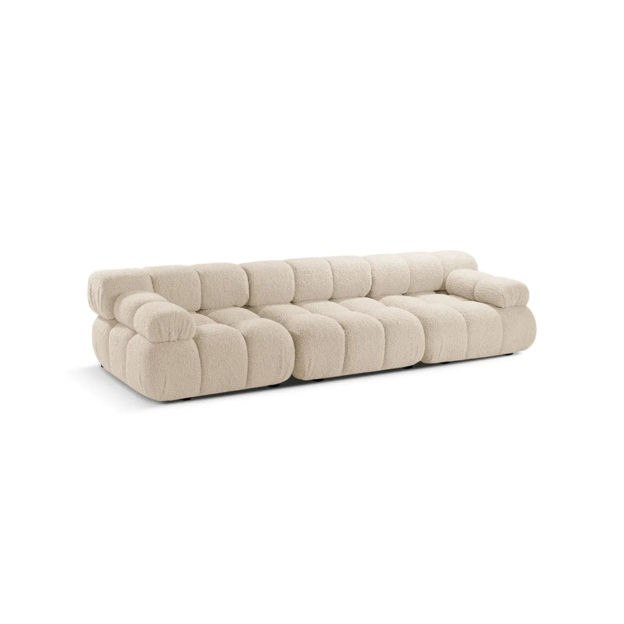 Bellis Modulares 3-Sitzer Sofa mit Boucle-Polsterung 282 cm - ZEN ZONE Furniture