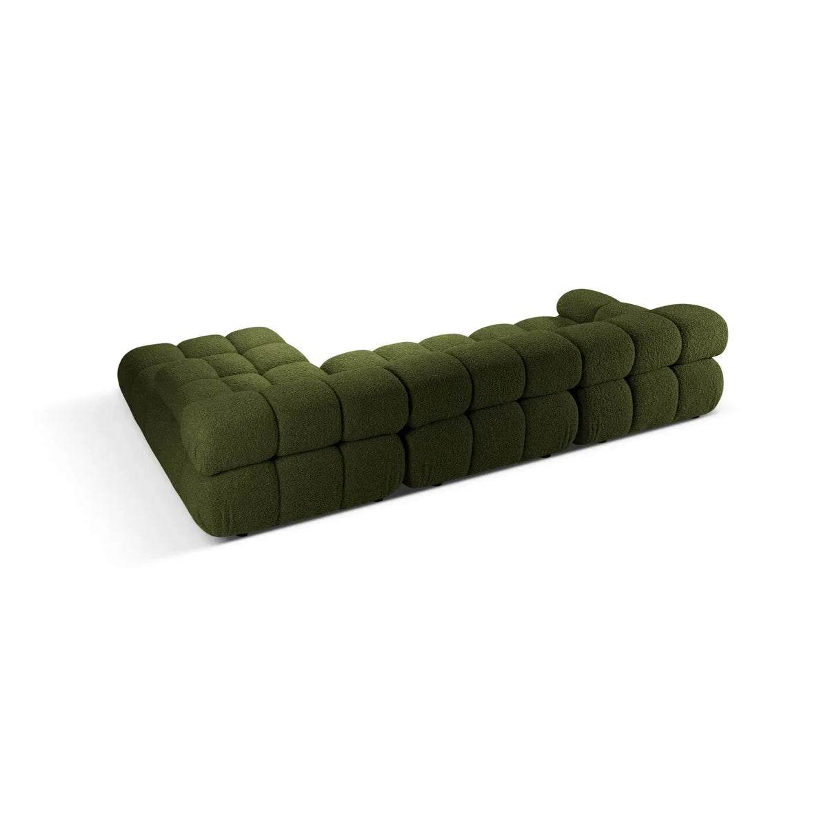 Bellis Modulares 4-Sitzer Sofa Chaise Longue Rechts 282 cm mit Boucle-Polsterung - ZEN ZONE Furniture