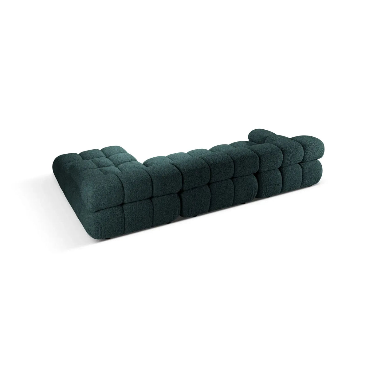 Bellis Modulares 4-Sitzer Sofa Chaise Longue Rechts 282 cm mit Boucle-Polsterung - ZEN ZONE Furniture