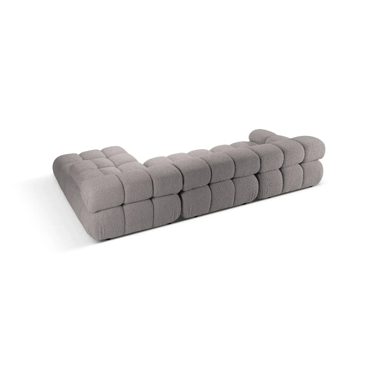 Bellis Modulares 4-Sitzer Sofa Chaise Longue Rechts 282 cm mit Boucle-Polsterung - ZEN ZONE Furniture