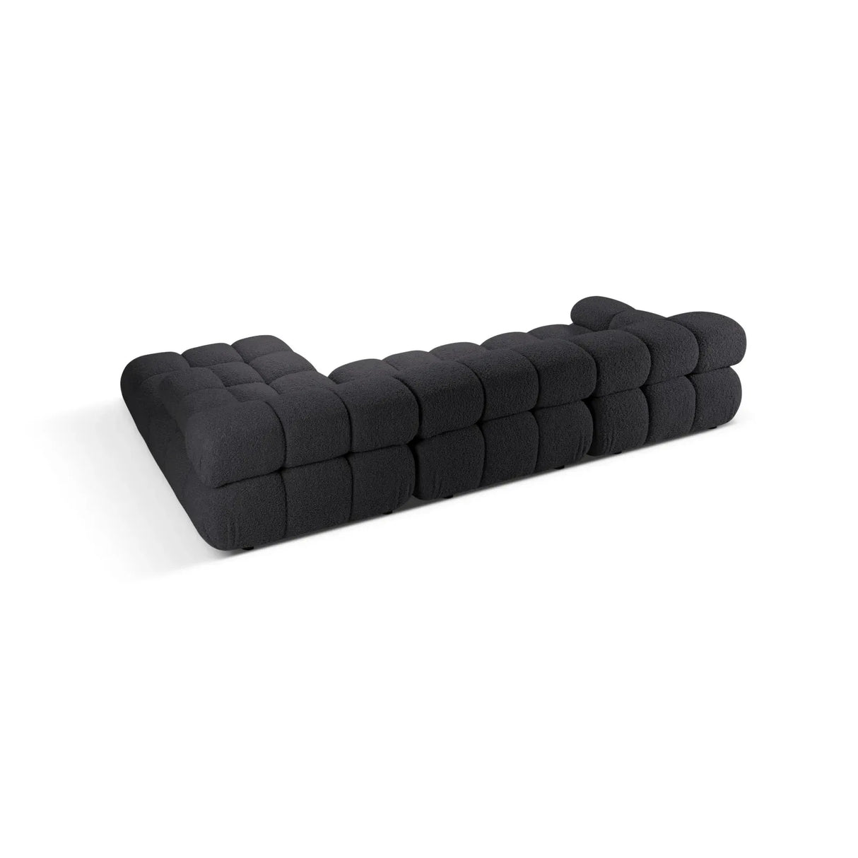 Bellis Modulares 4-Sitzer Sofa Chaise Longue Rechts 282 cm mit Boucle-Polsterung - ZEN ZONE Furniture