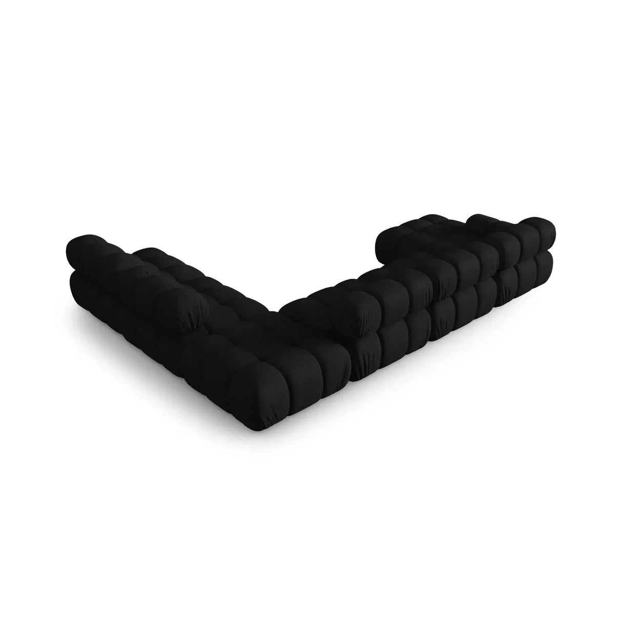 Bellis Modulares Sofa 6 Module Chaise Longue Rechts mit Samtbezug oder 3D-Stoff, 376x282 cm - ZEN ZONE Furniture