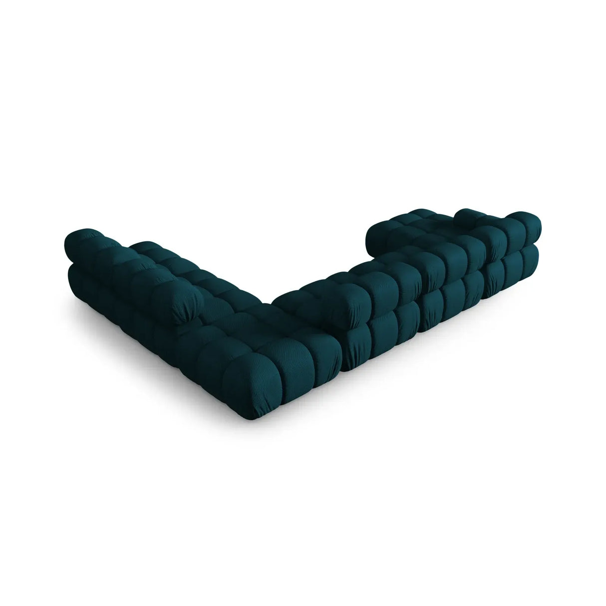 Bellis Modulares Sofa 6 Module Chaise Longue Rechts mit Samtbezug oder 3D-Stoff, 376x282 cm - ZEN ZONE Furniture