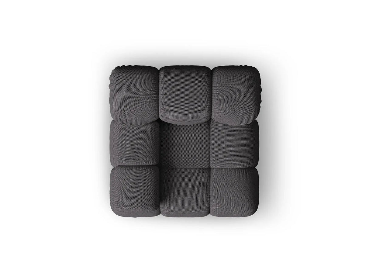 Bellis Modulares Sofa Eckmodul Links mit 3D-Stoff (Son15) in Espresso, 94 cm – Bild 2