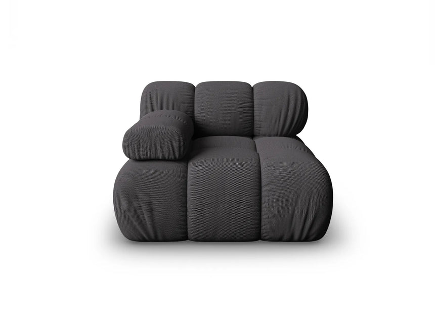Bellis Modulares Sofa Eckmodul Links mit 3D-Stoff (Son15) in Espresso, 94 cm – Bild 6