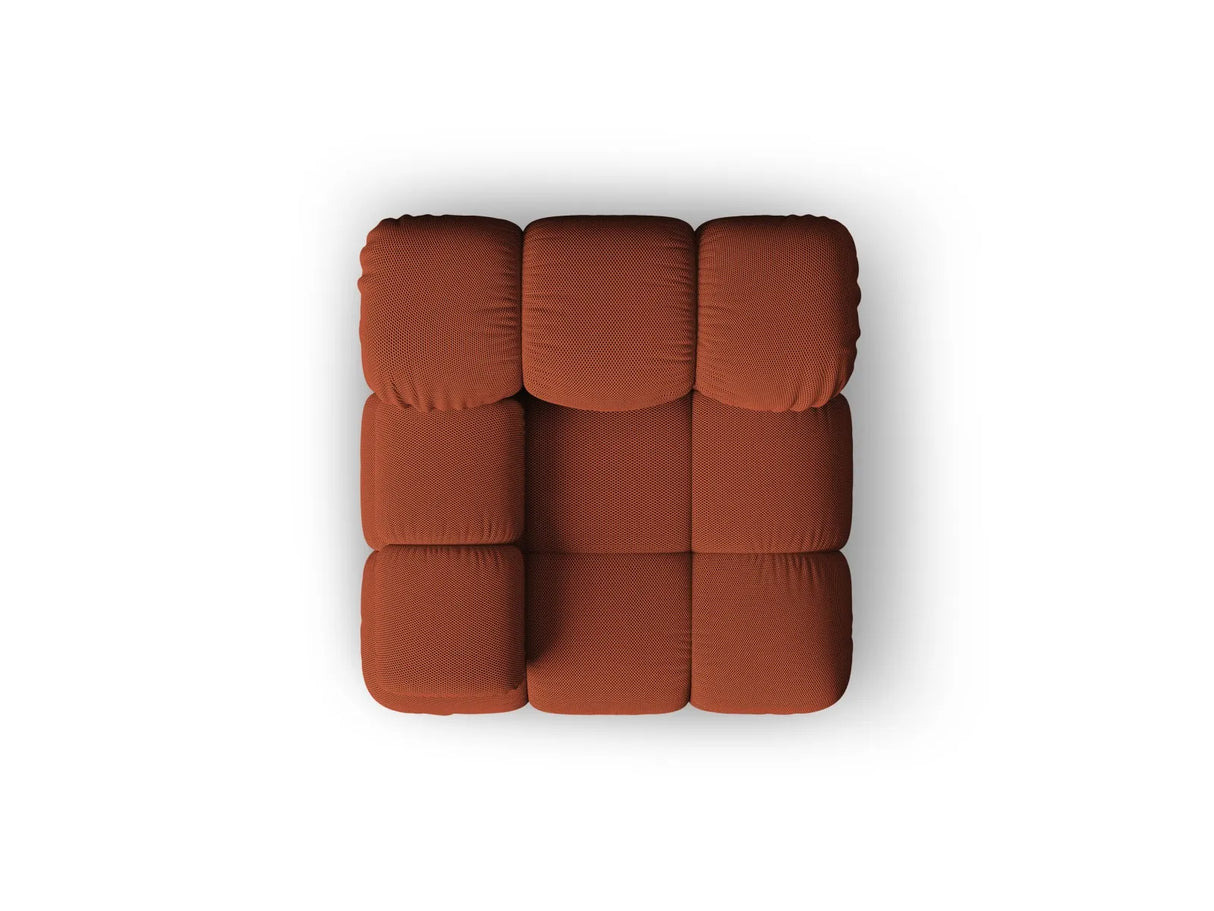 Bellis Modulares Sofa Eckmodul Links mit 3D-Stoff (Son44) in Ziegel, 94 cm – Bild 3