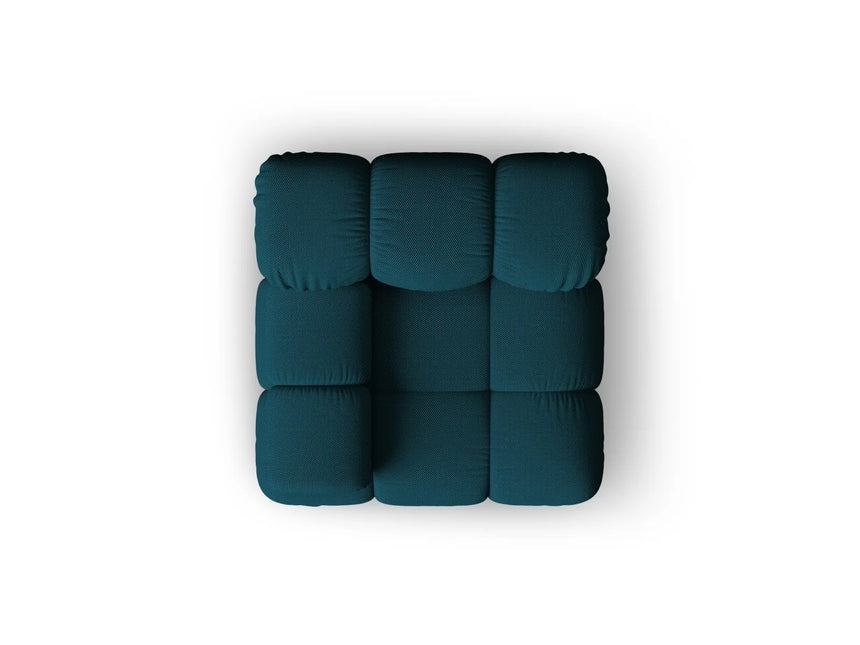 Bellis Modulares Sofa Eckmodul Links mit 3D-Stoff (Son87) in Marineblau, 94 cm – Bild 4