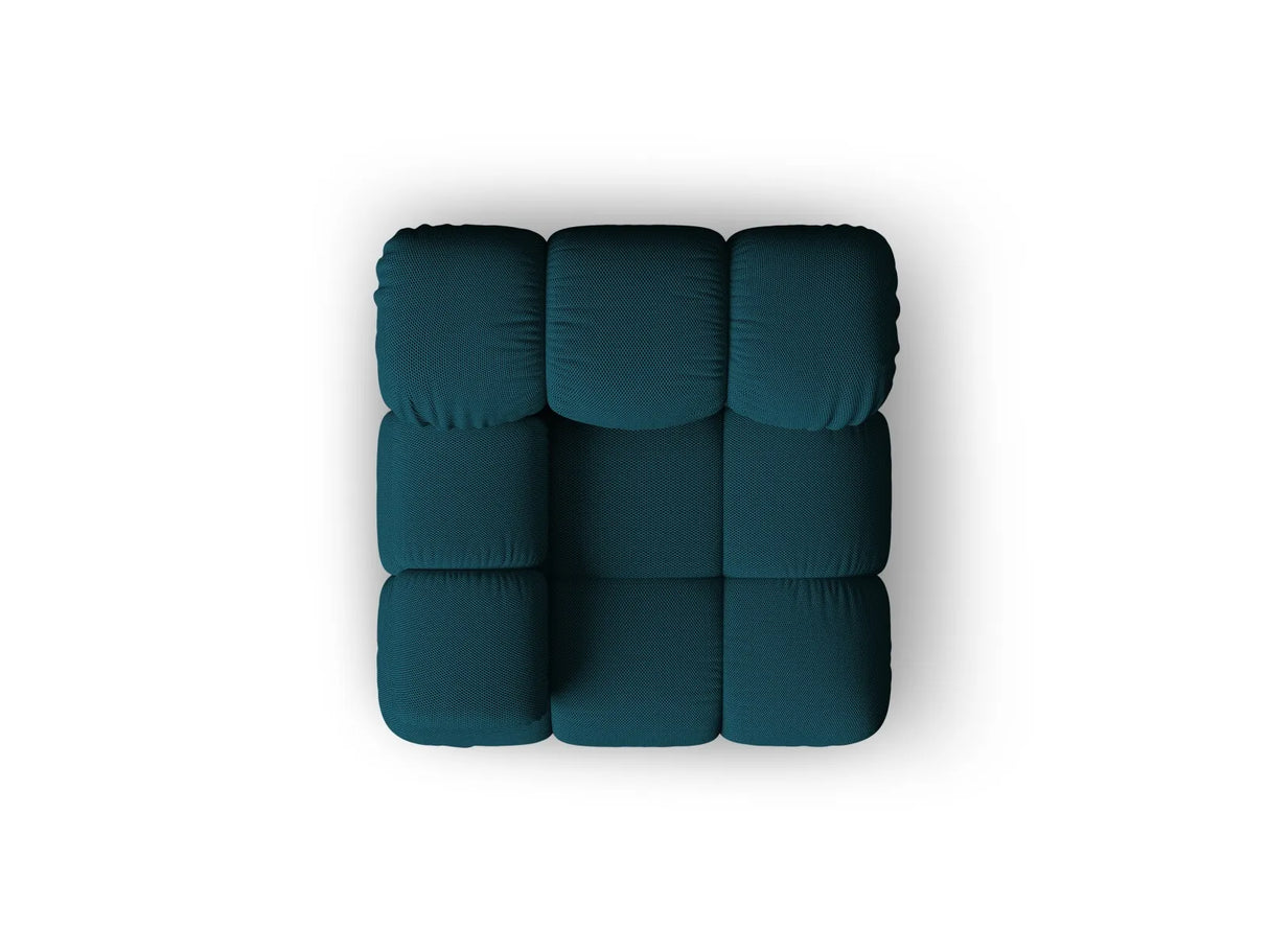 Bellis Modulares Sofa Eckmodul Links mit 3D-Stoff (Son87) in Marineblau, 94 cm – Bild 4