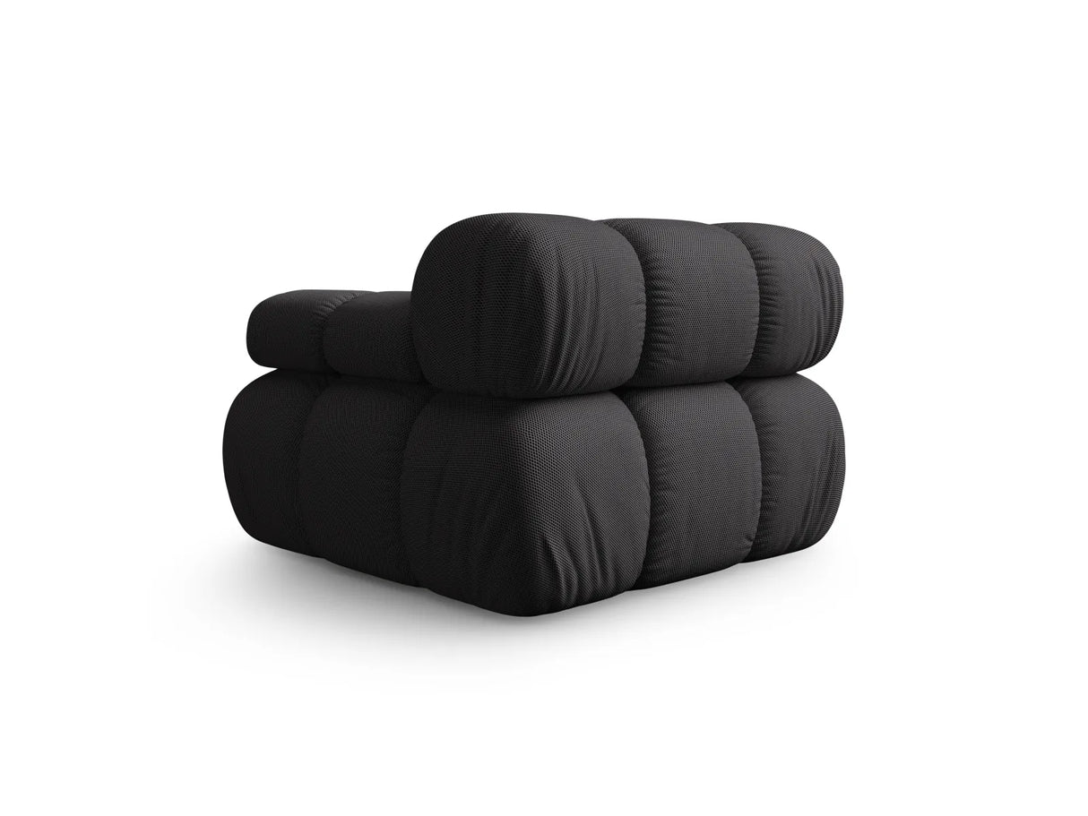 Bellis Modulares Sofa Eckmodul Rechts mit 3D-Stoff (Son15) in Espresso, 94 cm – Bild 4