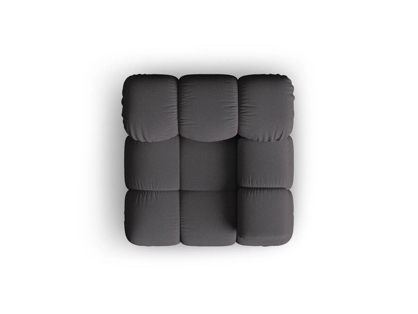 Bellis Modulares Sofa Eckmodul Rechts mit 3D-Stoff (Son15) in Espresso, 94 cm – Bild 5
