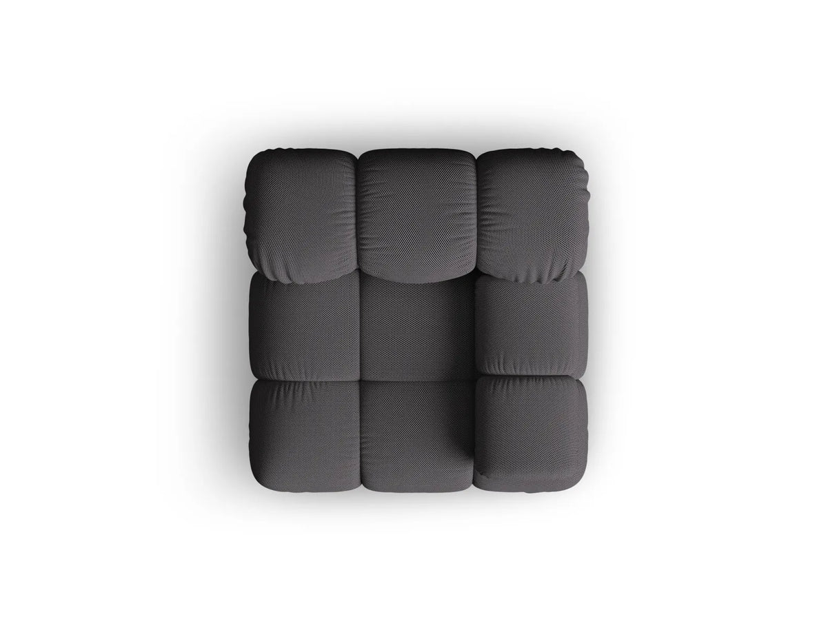 Bellis Modulares Sofa Eckmodul Rechts mit 3D-Stoff (Son15) in Espresso, 94 cm – Bild 5