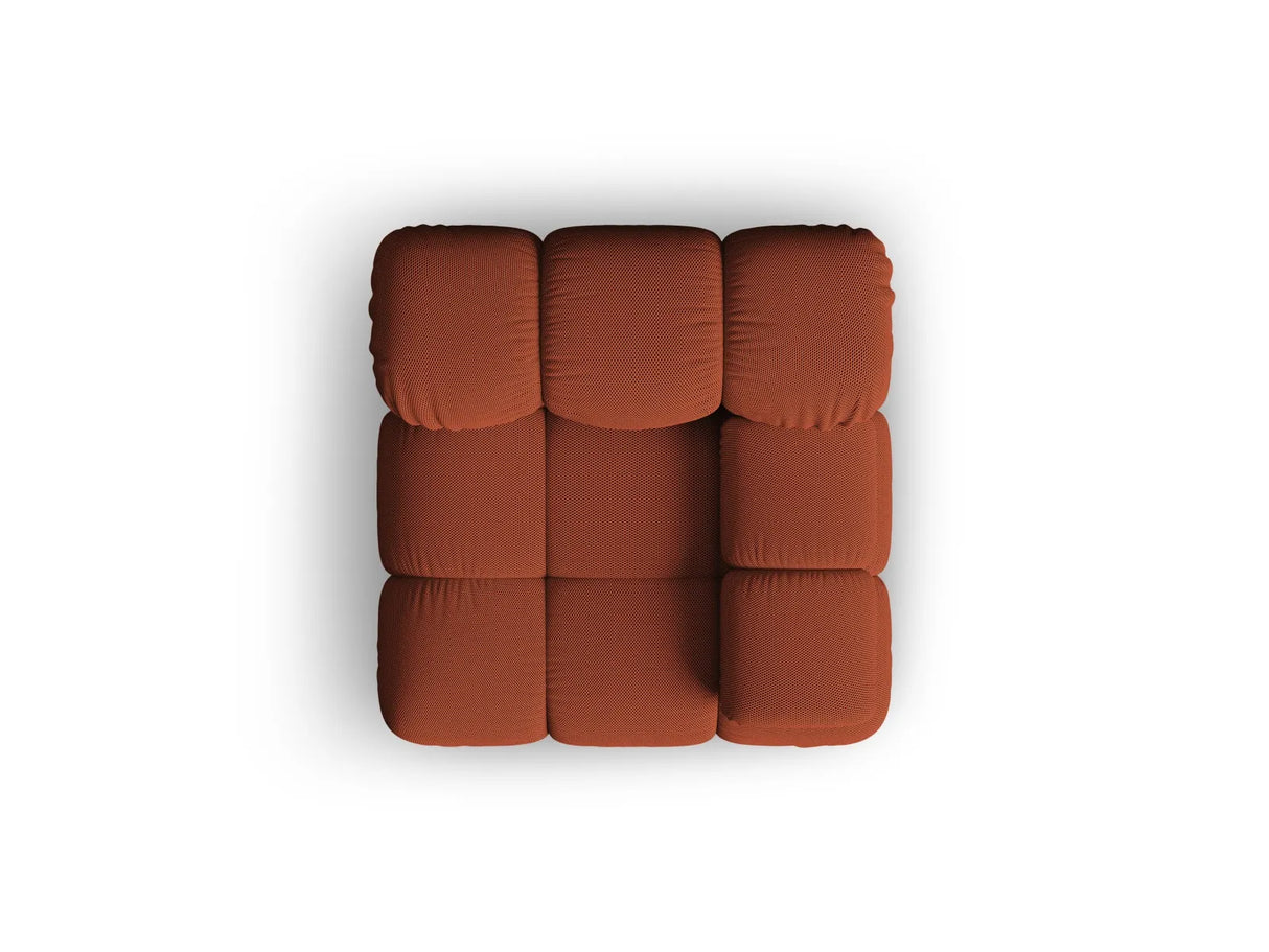 Bellis Modulares Sofa Eckmodul Rechts mit 3D-Stoff (Son44) in Ziegel, 94 cm – Bild 3