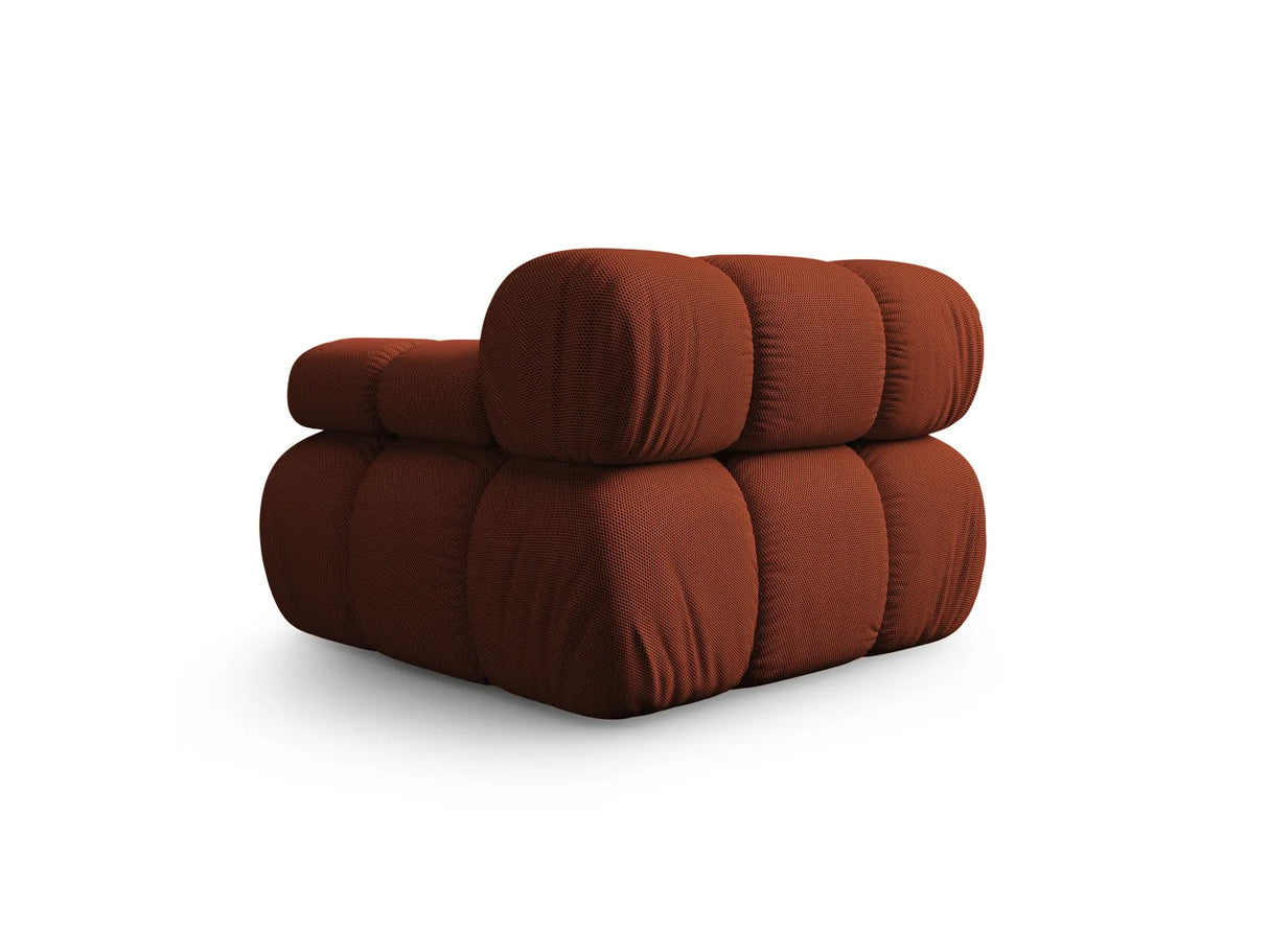 Bellis Modulares Sofa Eckmodul Rechts mit 3D-Stoff (Son44) in Ziegel, 94 cm – Bild 4