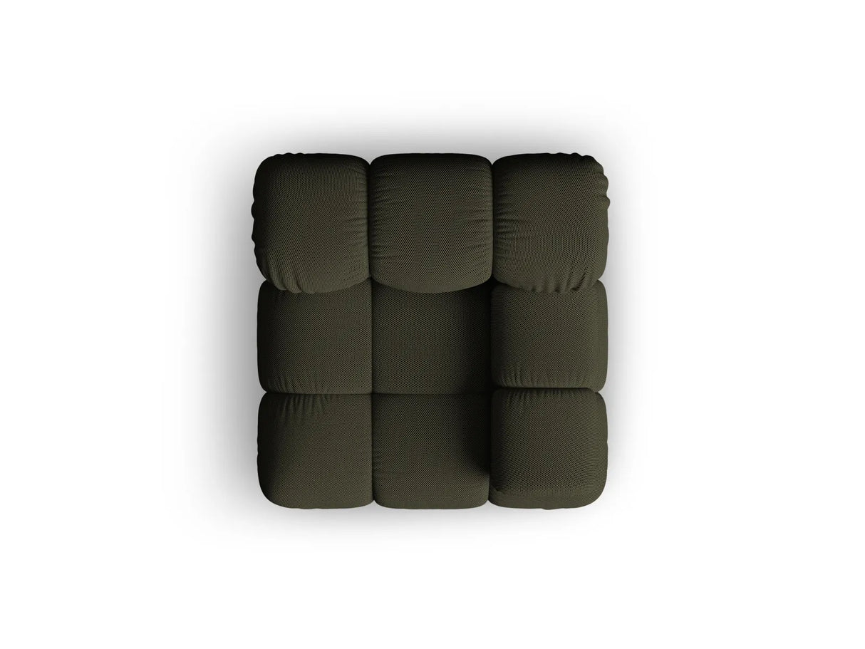 Bellis Modulares Sofa Eckmodul Rechts mit 3D-Stoff (Son77) in Amazon grün, 94 cm – Bild 3