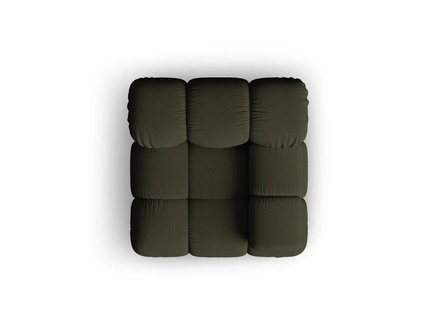 Bellis Modulares Sofa Eckmodul Rechts mit 3D-Stoff (Son77) in Amazon grün, 94 cm – Bild 3