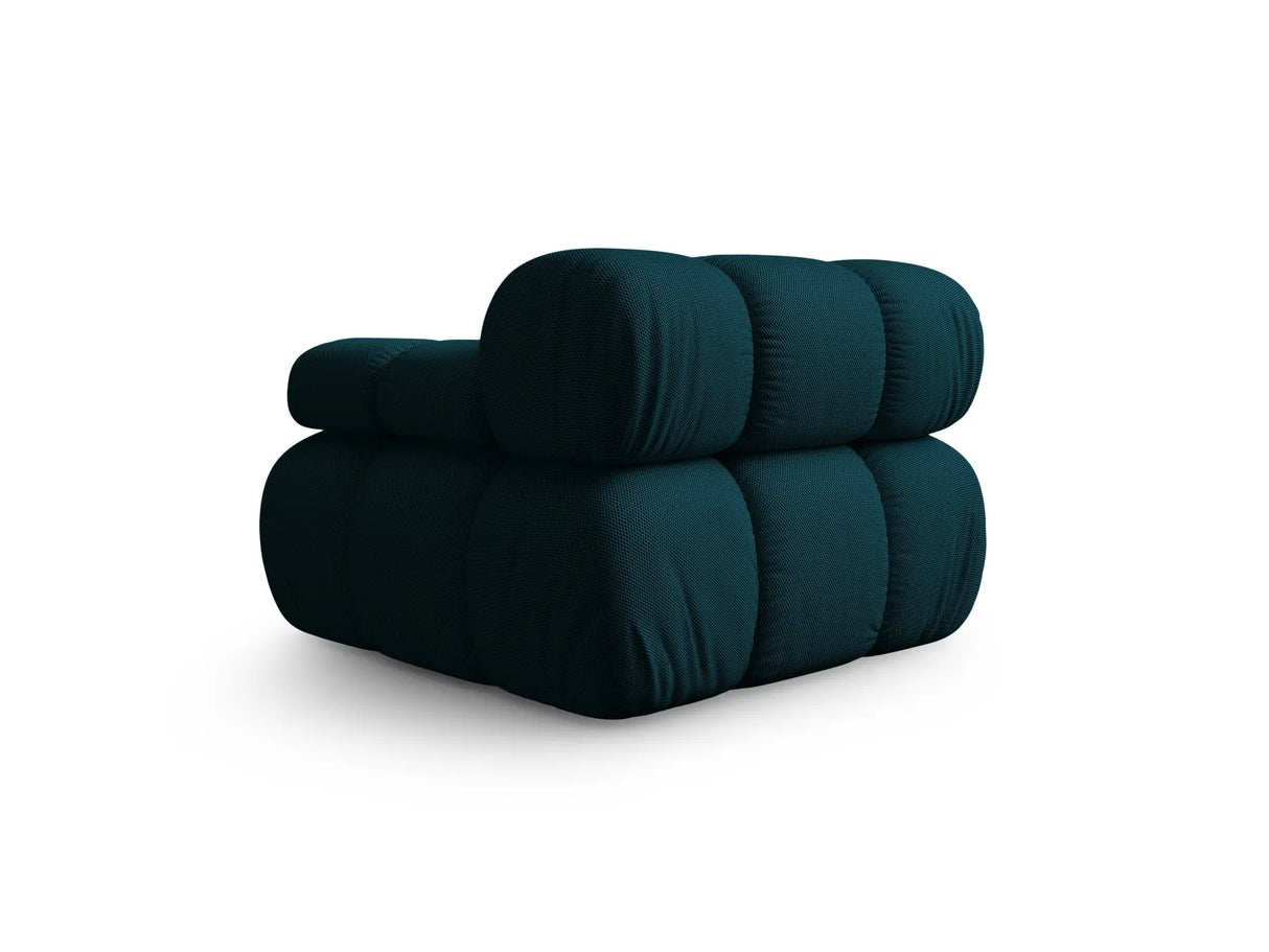 Bellis Modulares Sofa Eckmodul Rechts mit 3D-Stoff (Son87) in Marineblau, 94 cm – Bild 4