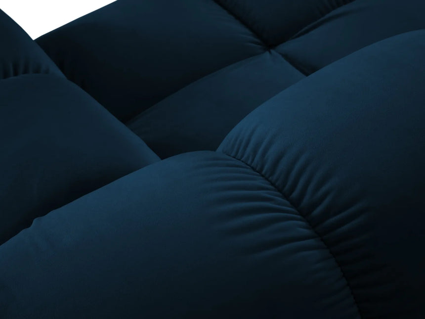 Bellis Modulares Sofa Eckmodul Rechts mit Samt-Stoff (Blu86) in Königsblau, 94 cm – Bild 5