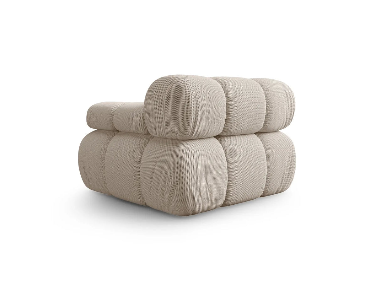 Bellis Modulares Sofa Eckmodul Rechts mit Samtbezug oder 3D-Stoff, 94 cm – Bild 4