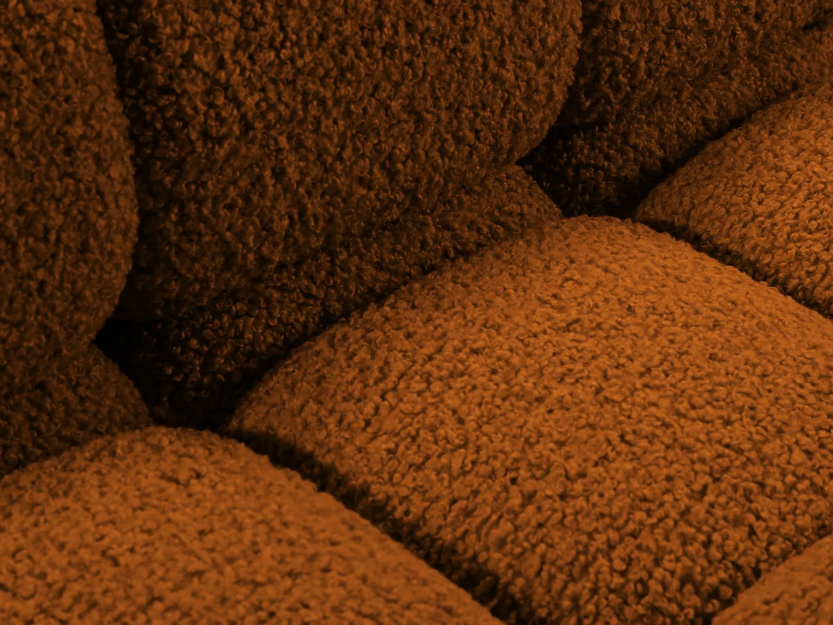 Bellis Modulares Sofa Einzelmodul Armlehne Links 94 cm mit Boucle-Polsterung (Rolf10) in Ziegel – Bild 6