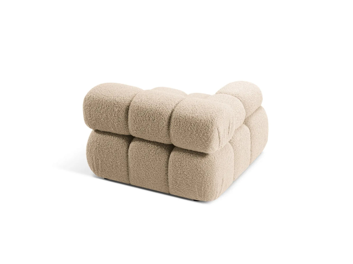 Bellis Modulares Sofa Einzelmodul Armlehne Links 94 cm mit Boucle-Polsterung (Rolf2) in Sand – Bild 5