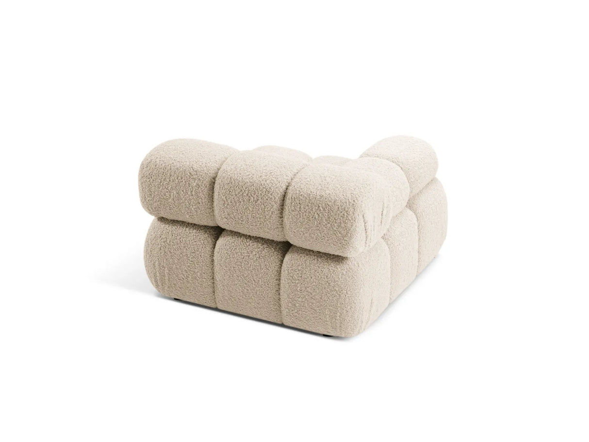 Bellis Modulares Sofa Einzelmodul Armlehne Links mit Boucle-Polsterung 94 cm – Bild 4
