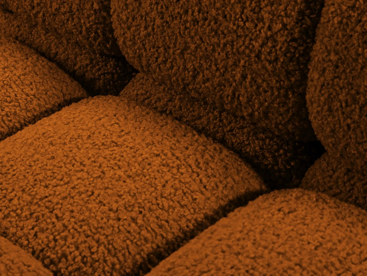 Bellis Modulares Sofa Einzelmodul Armlehne Rechts 94 cm mit Boucle-Polsterung (Rolf10) in Ziegel – Bild 6