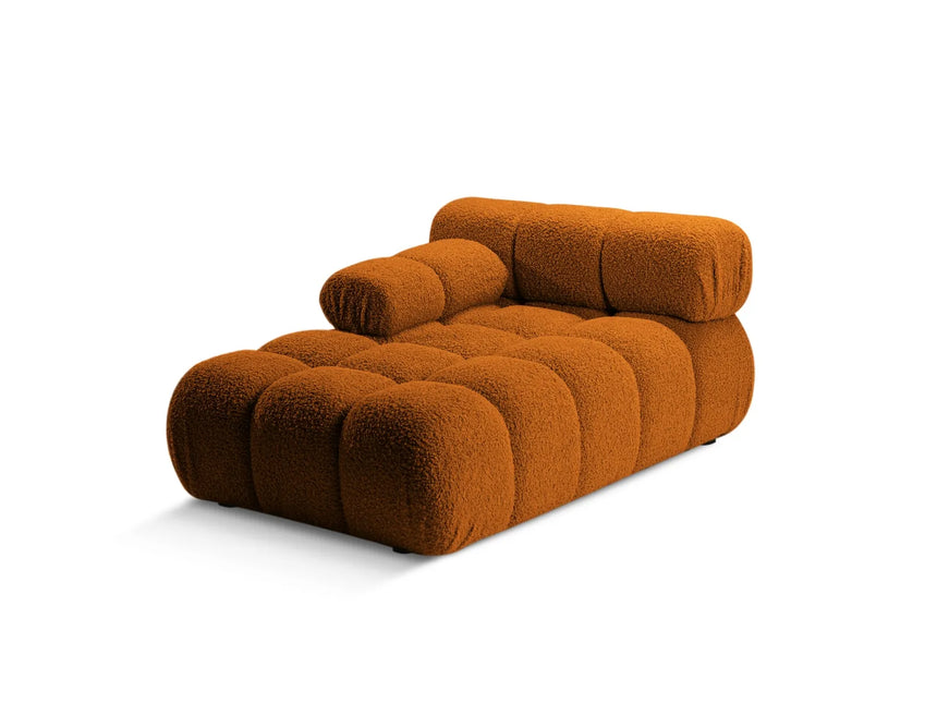 Bellis Modulares Sofa Einzelmodul Chaise Longue Links 155x94 cm mit Boucle-Polsterung (Rolf10) in Ziegel – Bild 2