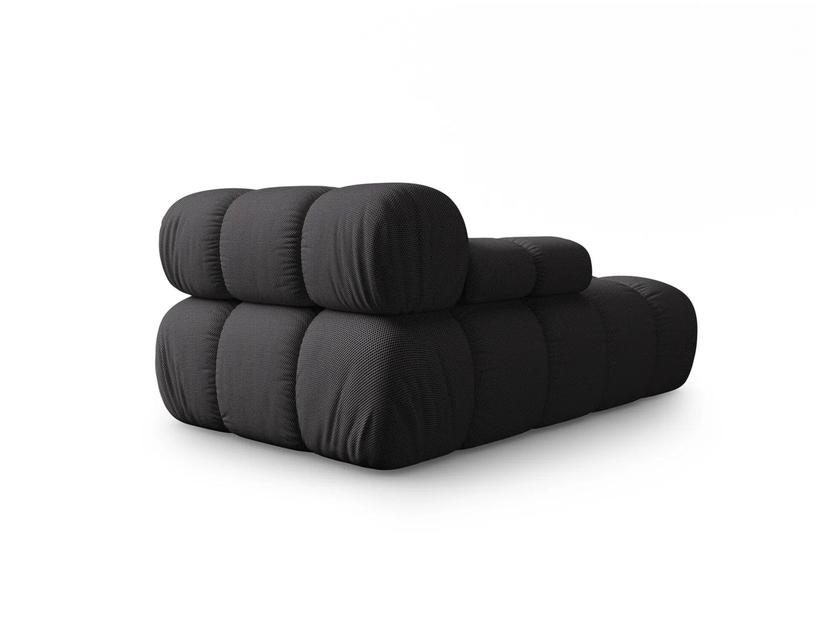 Bellis Modulares Sofa Einzelmodul Chaise Longue Links mit 3D-Stoff (Son15) in Espresso, 155x94 cm – Bild 3