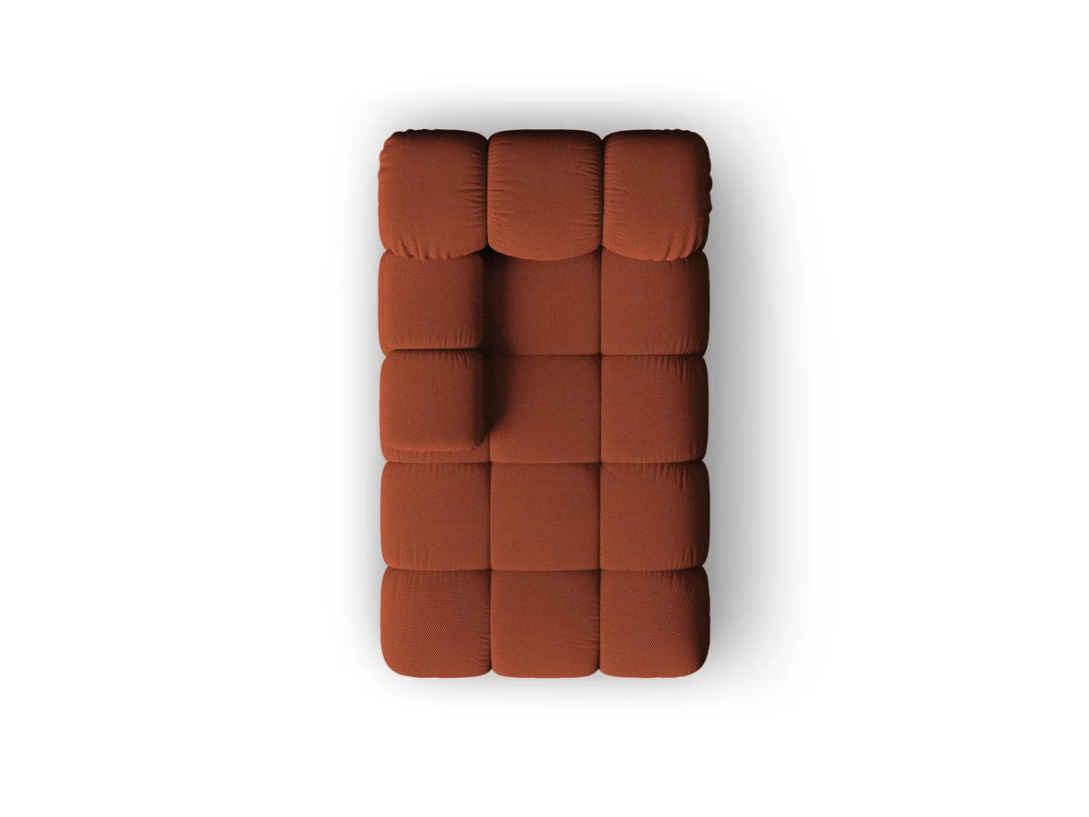 Bellis Modulares Sofa Einzelmodul Chaise Longue Links mit 3D-Stoff (Son44) in Ziegel, 155x94 cm – Bild 5