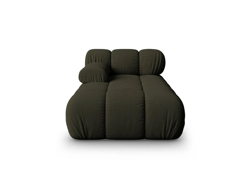 Bellis Modulares Sofa Einzelmodul Chaise Longue Links mit 3D-Stoff (Son77) in Amazon grün, 155x94 cm – Bild 2
