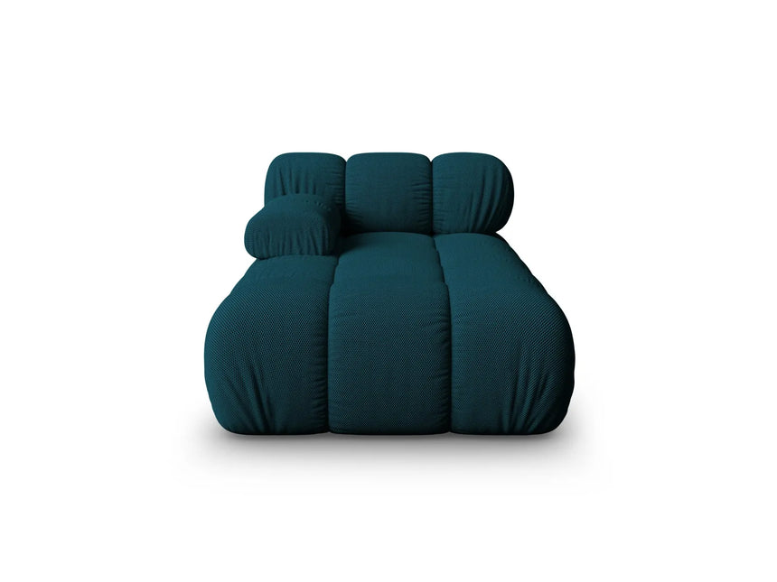 Bellis Modulares Sofa Einzelmodul Chaise Longue Links mit 3D-Stoff (Son87) in Marineblau, 155x94 cm – Bild 1