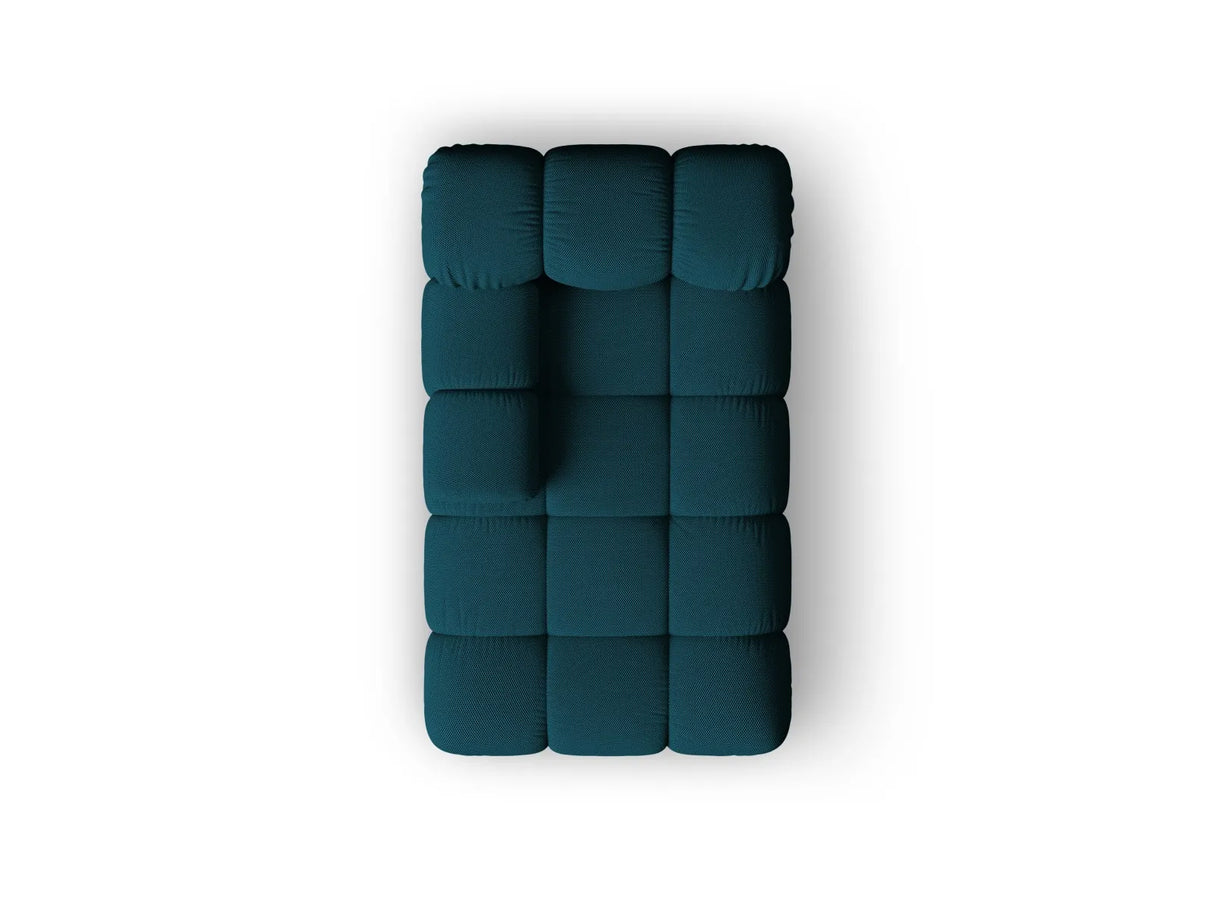 Bellis Modulares Sofa Einzelmodul Chaise Longue Links mit 3D-Stoff (Son87) in Marineblau, 155x94 cm – Bild 3
