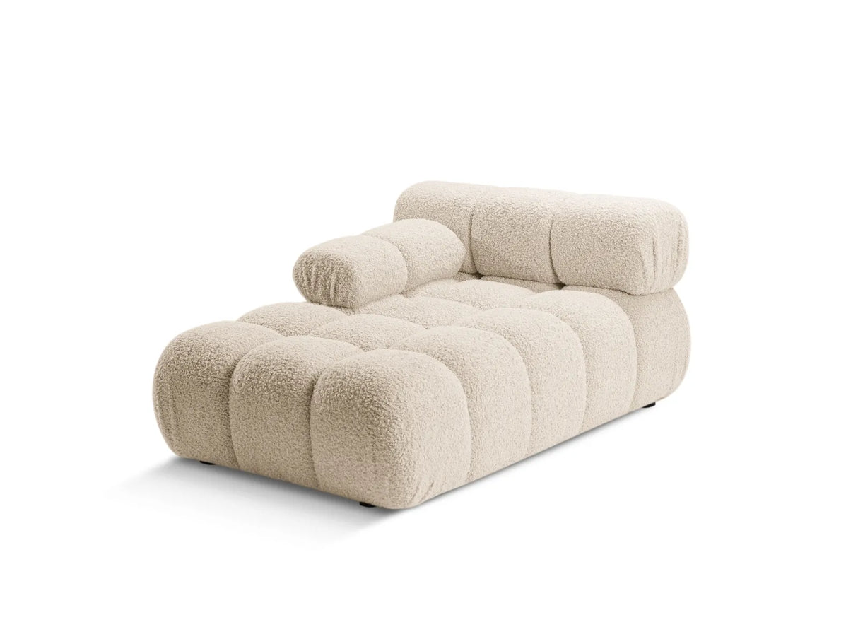 Bellis Modulares Sofa Einzelmodul Chaise Longue Links mit Boucle-Polsterung 155x94 cm – Bild 2