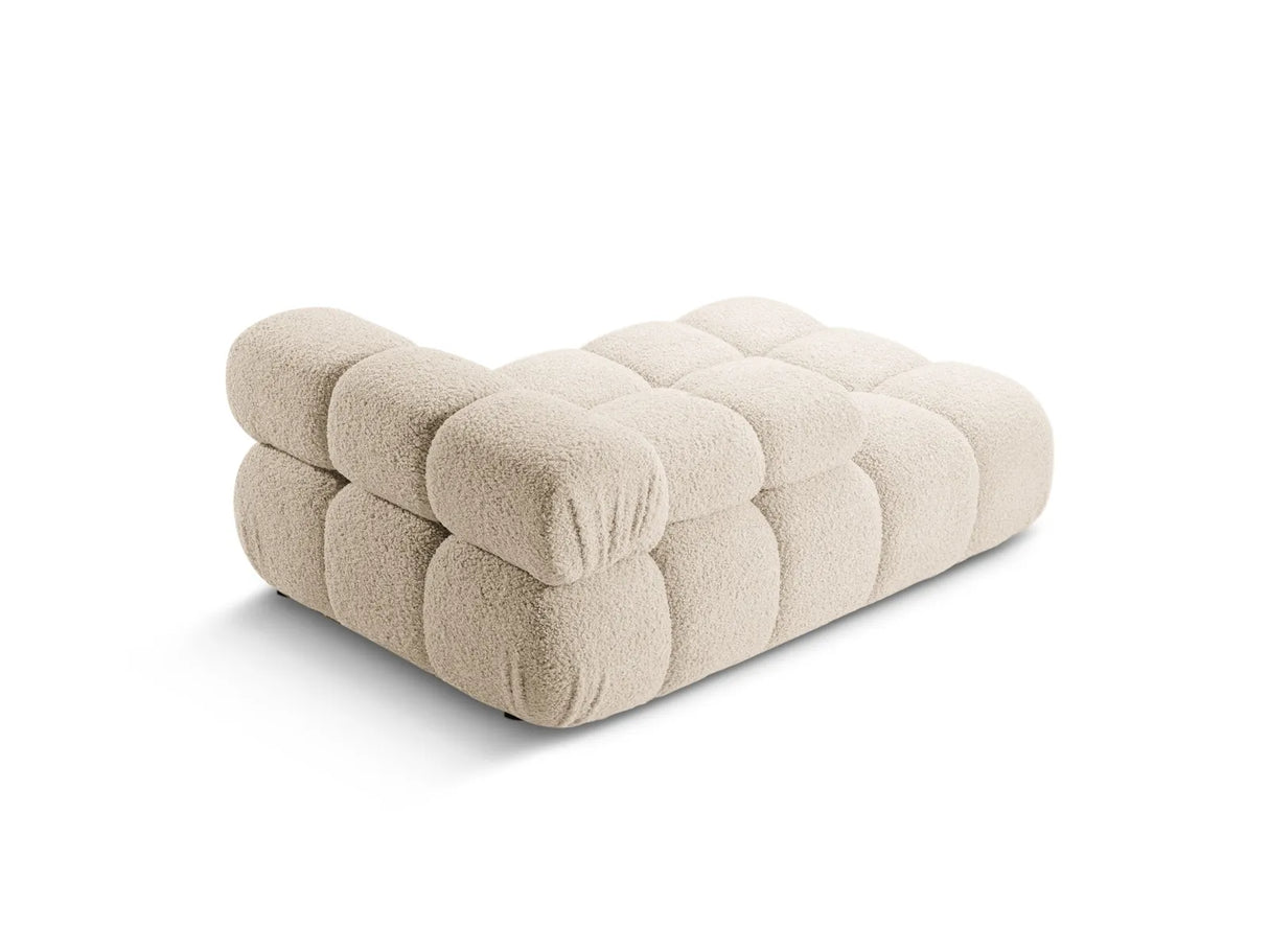 Bellis Modulares Sofa Einzelmodul Chaise Longue Links mit Boucle-Polsterung 155x94 cm – Bild 4
