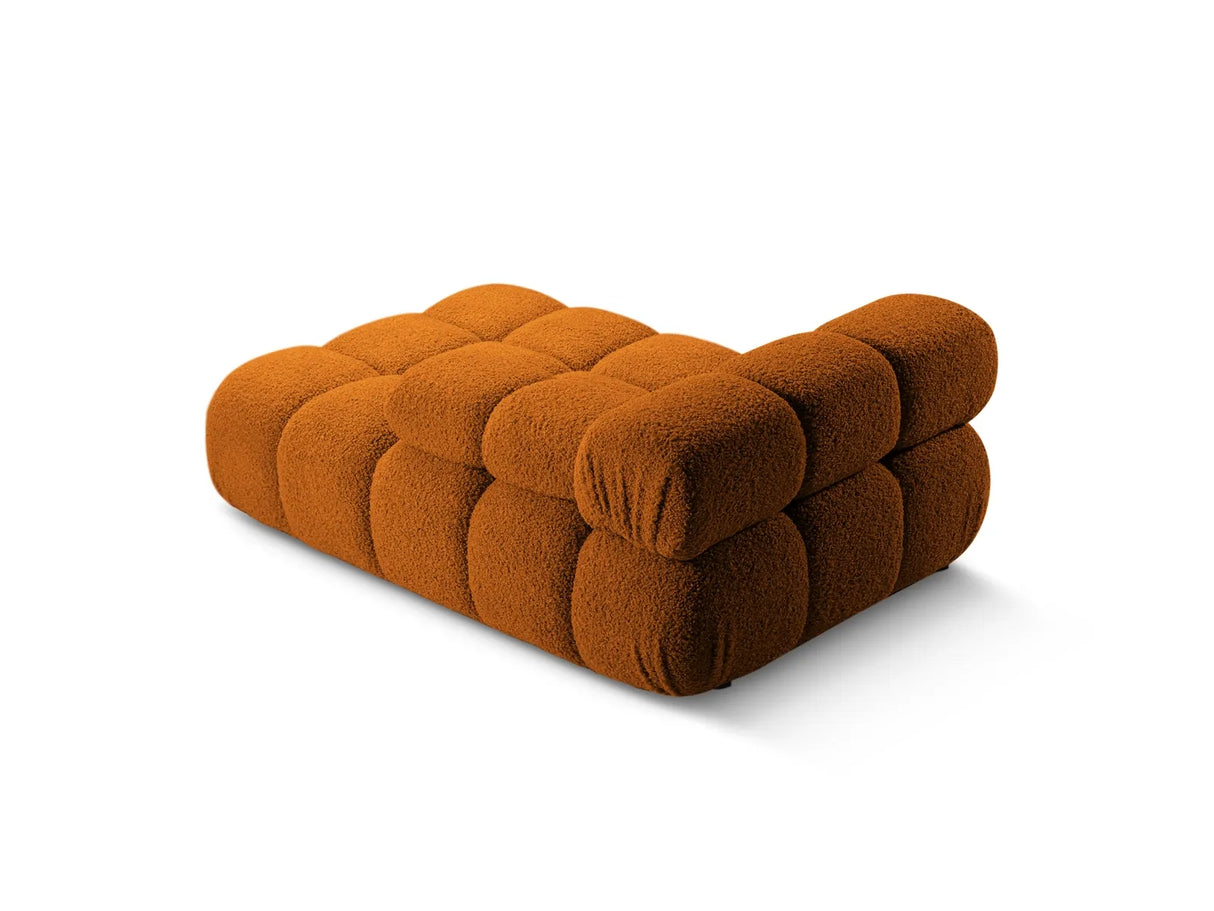 Bellis Modulares Sofa Einzelmodul Chaise Longue Rechts 155x94 cm mit Boucle-Polsterung (Rolf10) in Ziegel – Bild 5