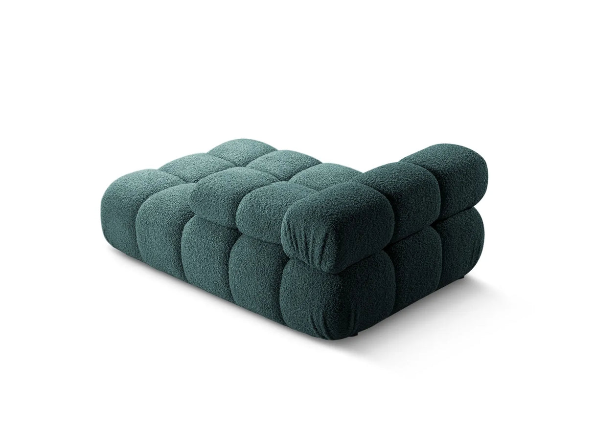 Bellis Modulares Sofa Einzelmodul Chaise Longue Rechts 155x94 cm mit Boucle-Polsterung (Rolf17) in Petrol – Bild 5