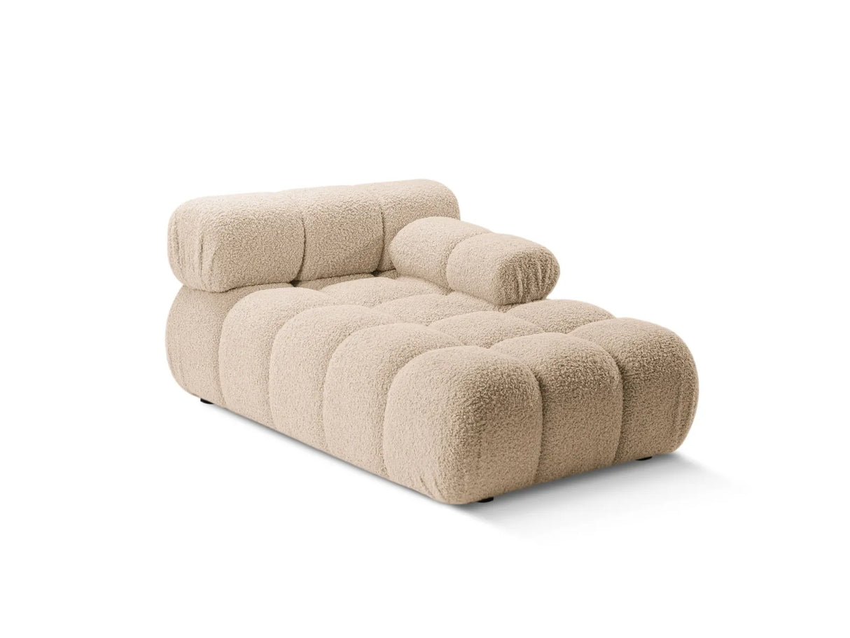 Bellis Modulares Sofa Einzelmodul Chaise Longue Rechts 155x94 cm mit Boucle-Polsterung (Rolf2) in Sand – Bild 2