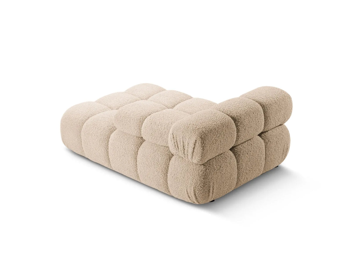 Bellis Modulares Sofa Einzelmodul Chaise Longue Rechts 155x94 cm mit Boucle-Polsterung (Rolf2) in Sand – Bild 4