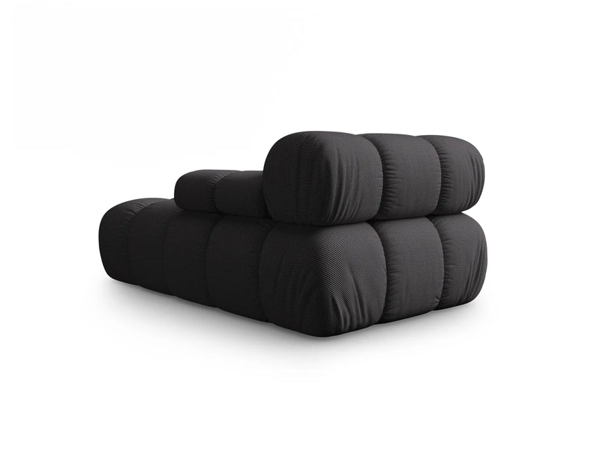 Bellis Modulares Sofa Einzelmodul Chaise Longue Rechts mit 3D-Stoff (Son15) in Espresso, 155x94 cm – Bild 3